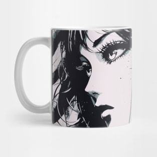 Medusa ink portrait Mug